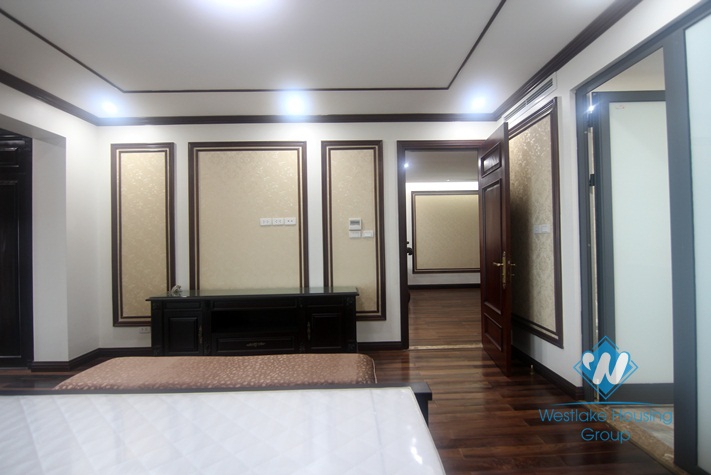03 bedrooms apartment in the high floor for rent in Tay Ho district.